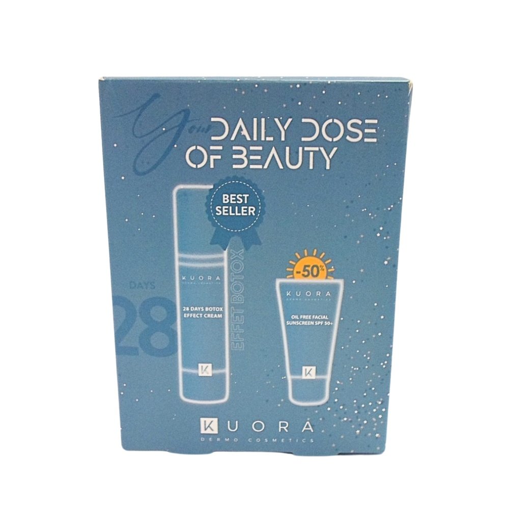 🎁 pack 🎁 – kuora – duo pack vitamin c retinol+ oil free facial spf50+