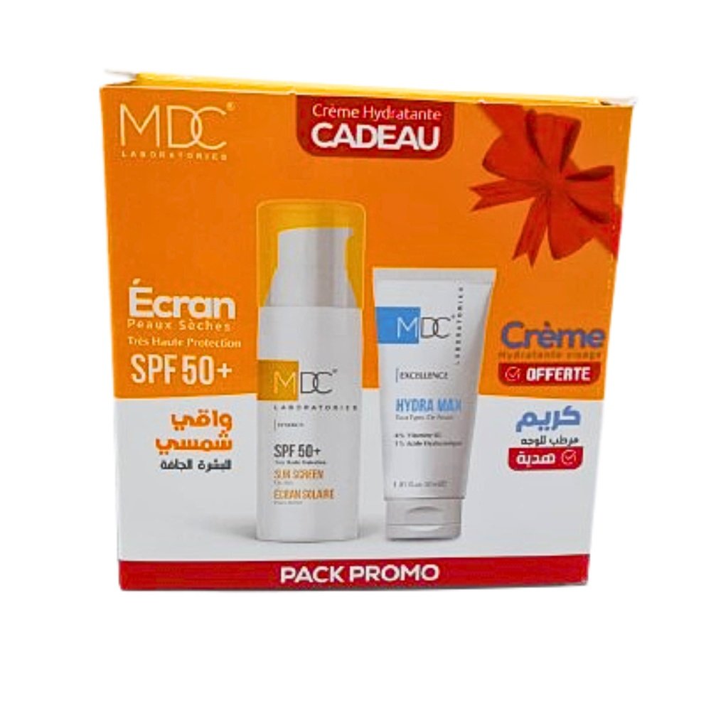 🎁 pack 🎁 – mdc – synergy ecran solaire ps spf50+ 50ml+hydra max creme pack
