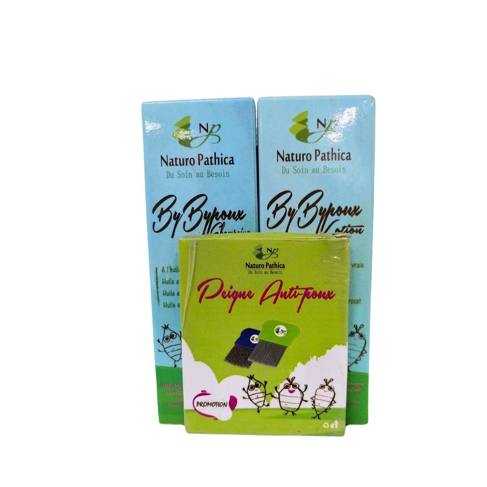 🎁 pack 🎁 – naturo pathica – shamp et lotion et peigne antipoux pack