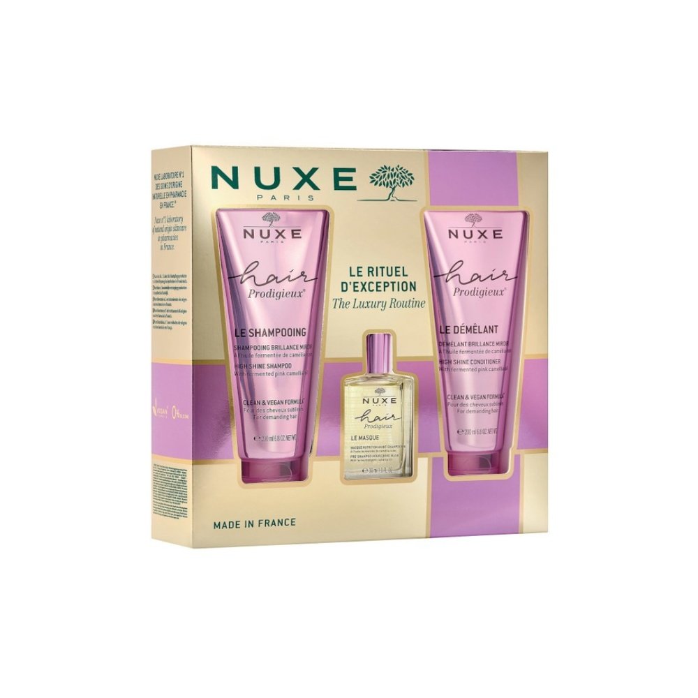 🎁 pack 🎁 – nuxe – coffret the luxury routine hair prodigieuse