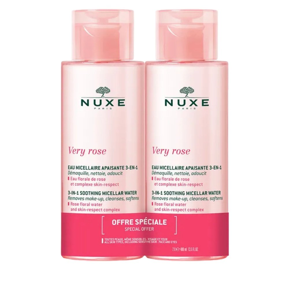 🎁 pack 🎁 – nuxe – very rose eau micellaire pack *2 – 400ml