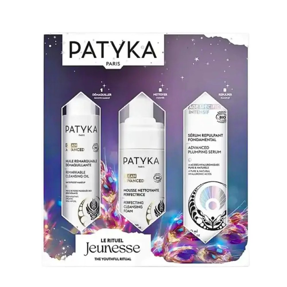 🎁 pack 🎁 – patyka – le rituel jeunesse  » huile demaq+mousse nett+serum repulpant »