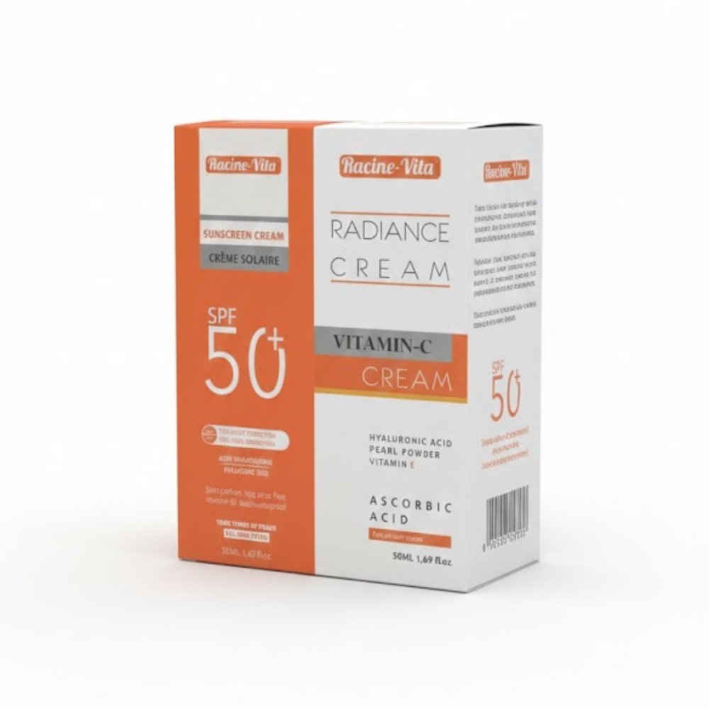 🎁 pack 🎁 – racine vita – duo pack eclat ecran invisible 50ml+creme eclat vit c