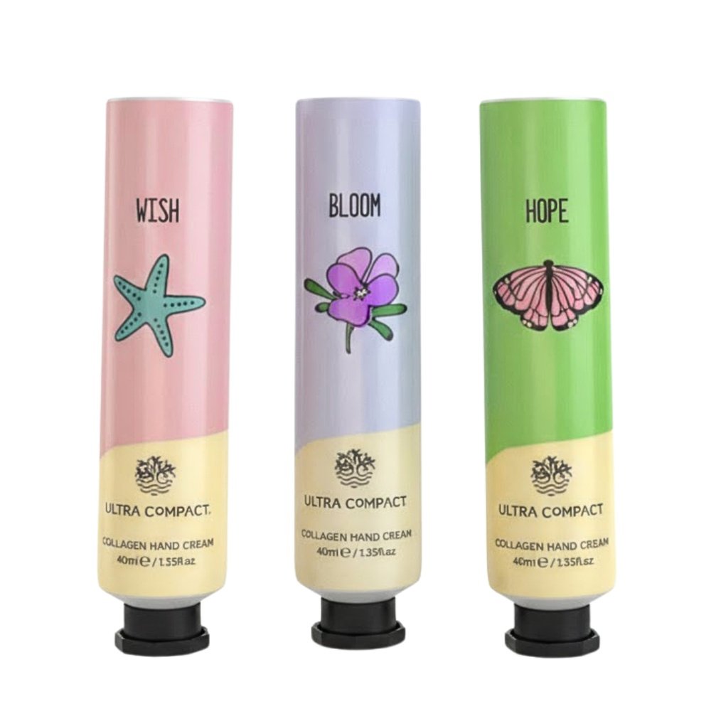 🎁 pack 🎁 – ultra compact – collagen hand cream 40ml*3 wishbloomhope pack