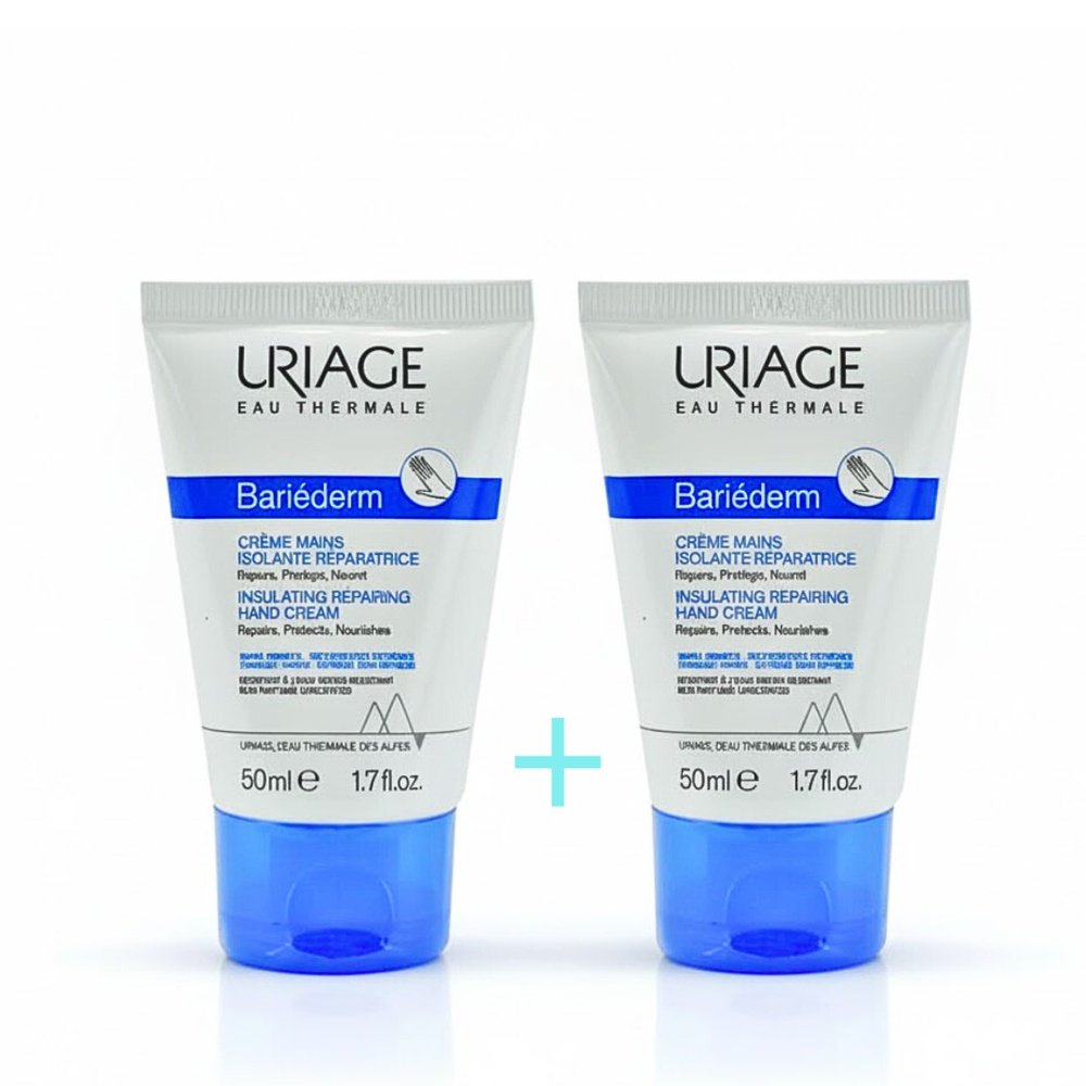 🎁 pack 🎁 – uriage – bariederm creme mains 2*50ml pack