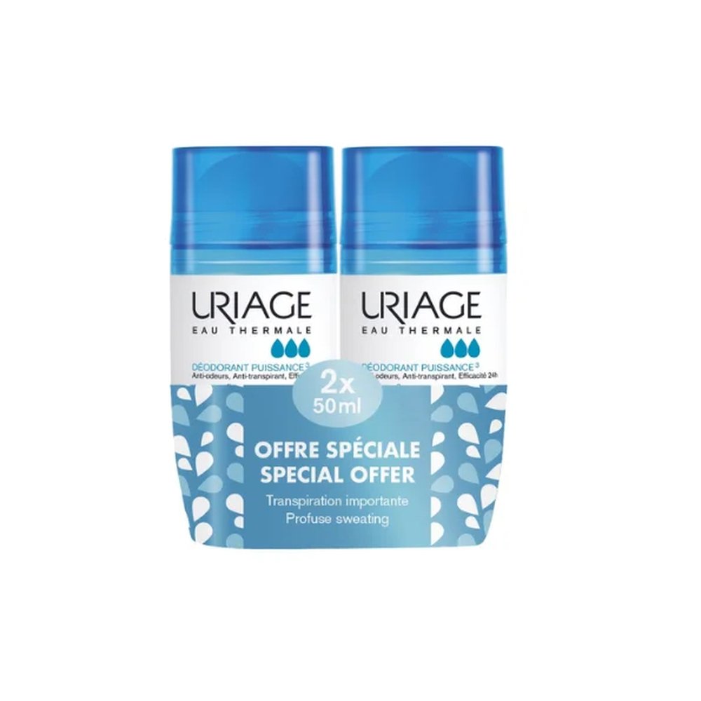 🎁 pack 🎁 – uriage – eau thermale deo puissance 2*50ml pack