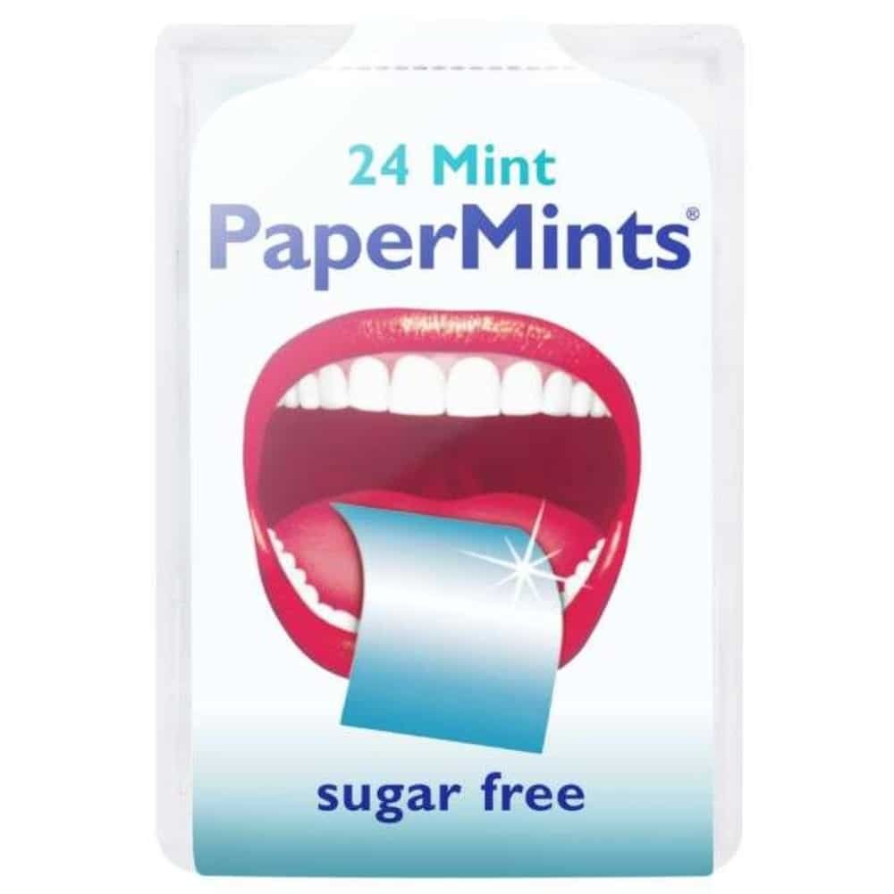 papermints – feuilles haleine fraiche sans sucres – 24u