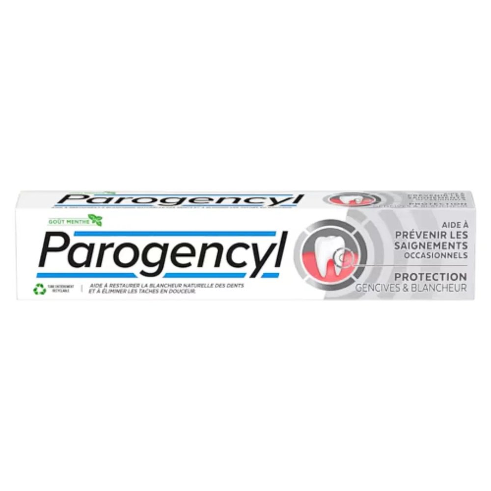 parogencyl – dentifrice soin protection gencives et blancheur – 75ml