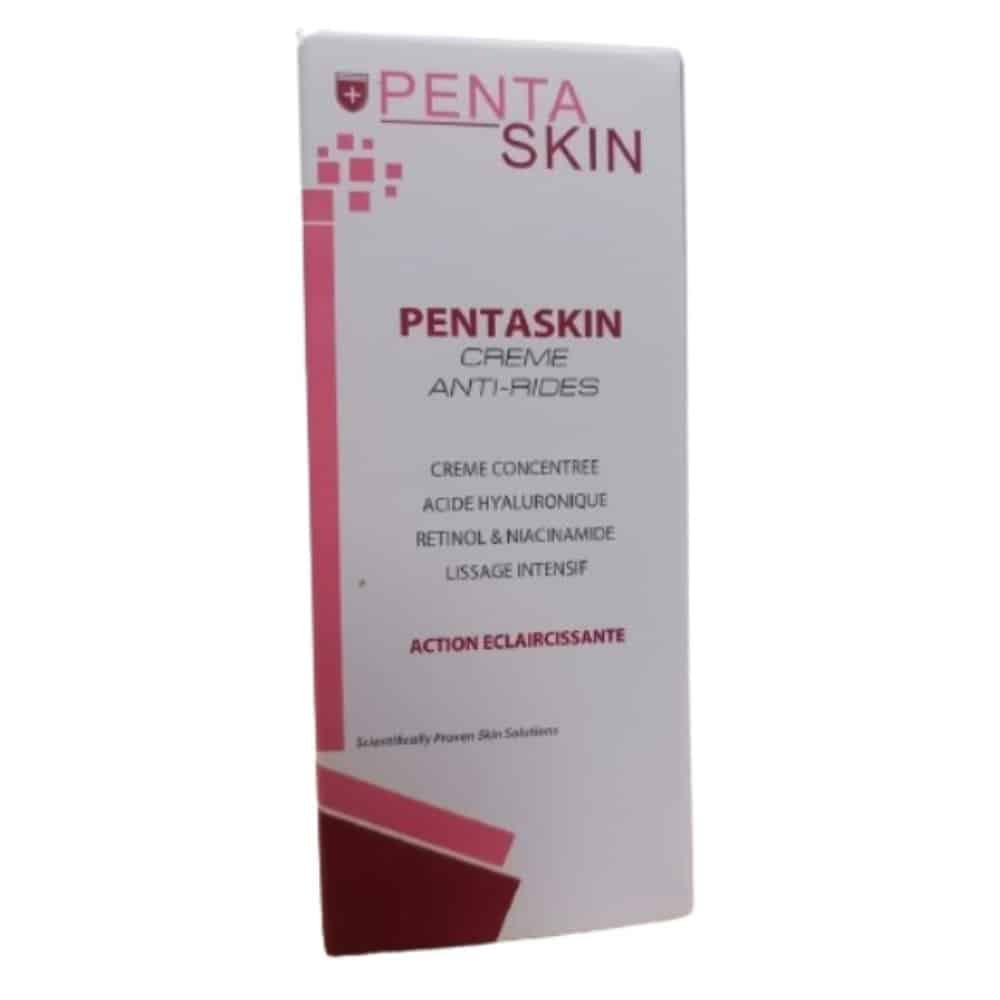 pentaskin – creme anti rides concentree action eclaircissante – 50ml