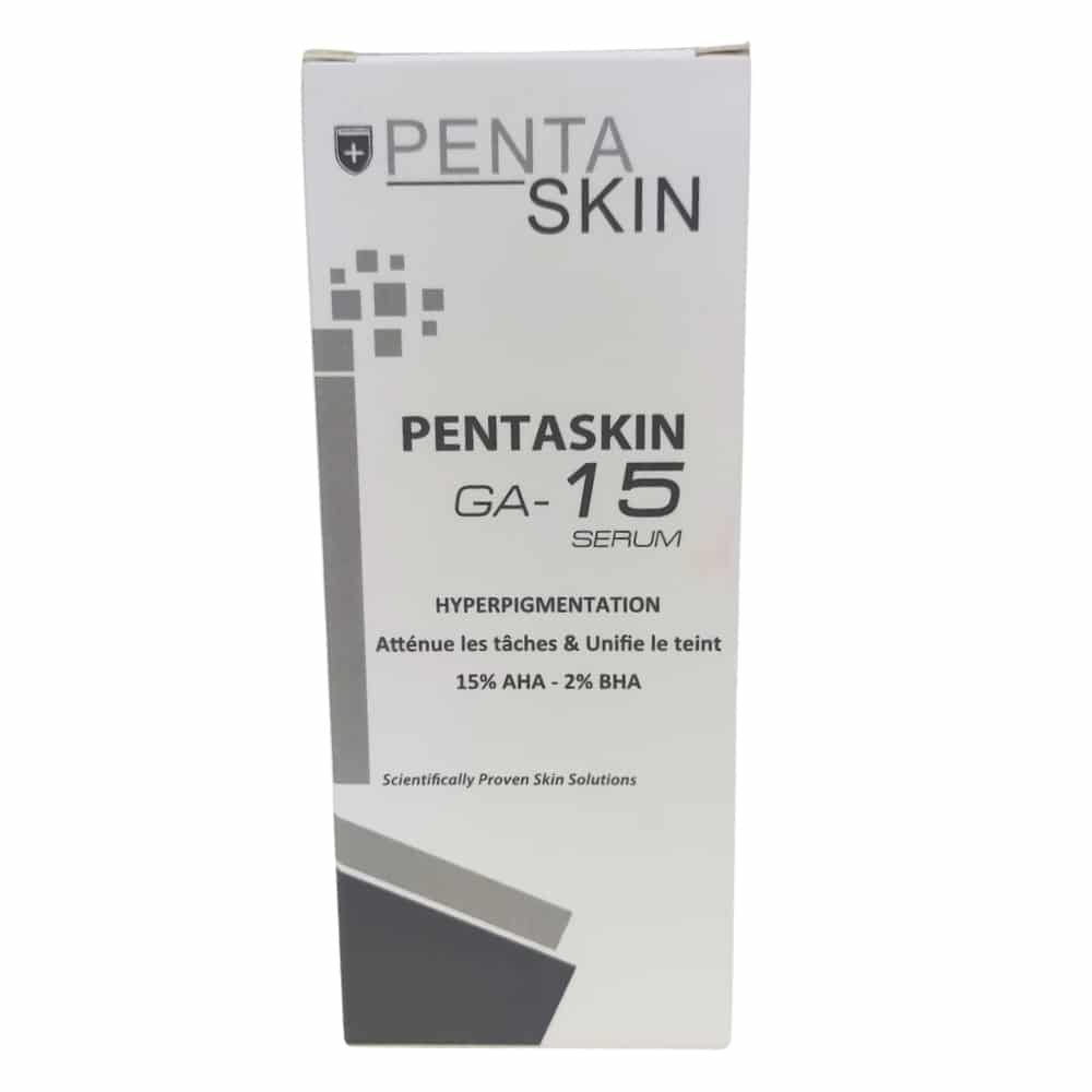 pentaskin – ga 15 serum anti taches unifiant 15% aha et 2% bha – 30ml