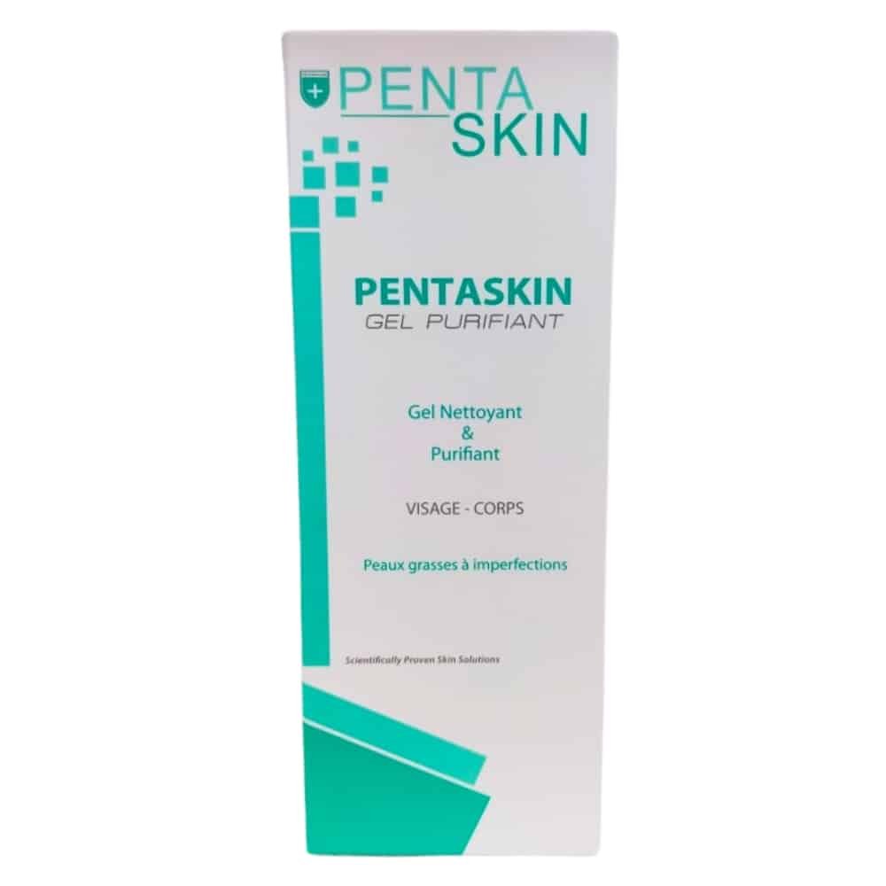 pentaskin – gel nettoyant purifiant – 200ml