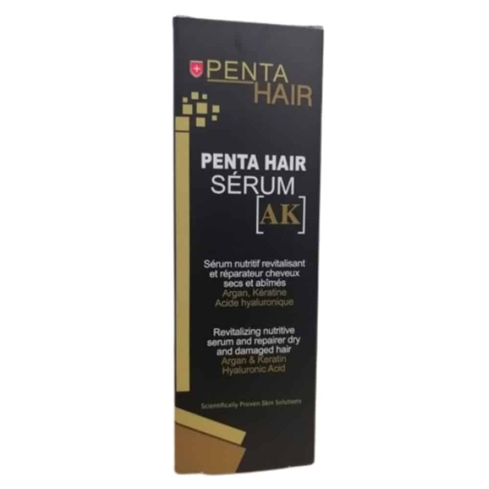 pentaskin – hair ak serum nutritif revitalisant (argan, keratine et acide hyaluronique) – 100ml