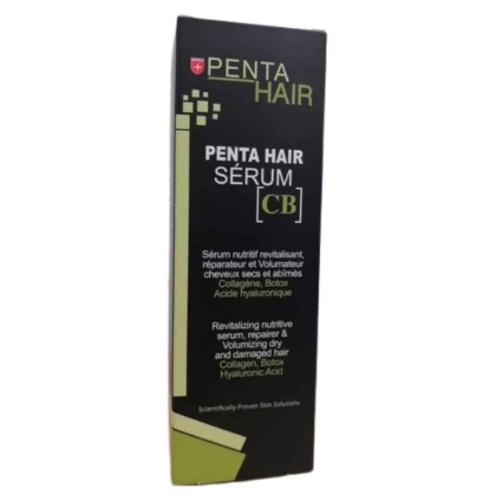pentaskin – hair cb serum nutritif revitalisant (collagene, botox et acide hyaluronique) – 100ml