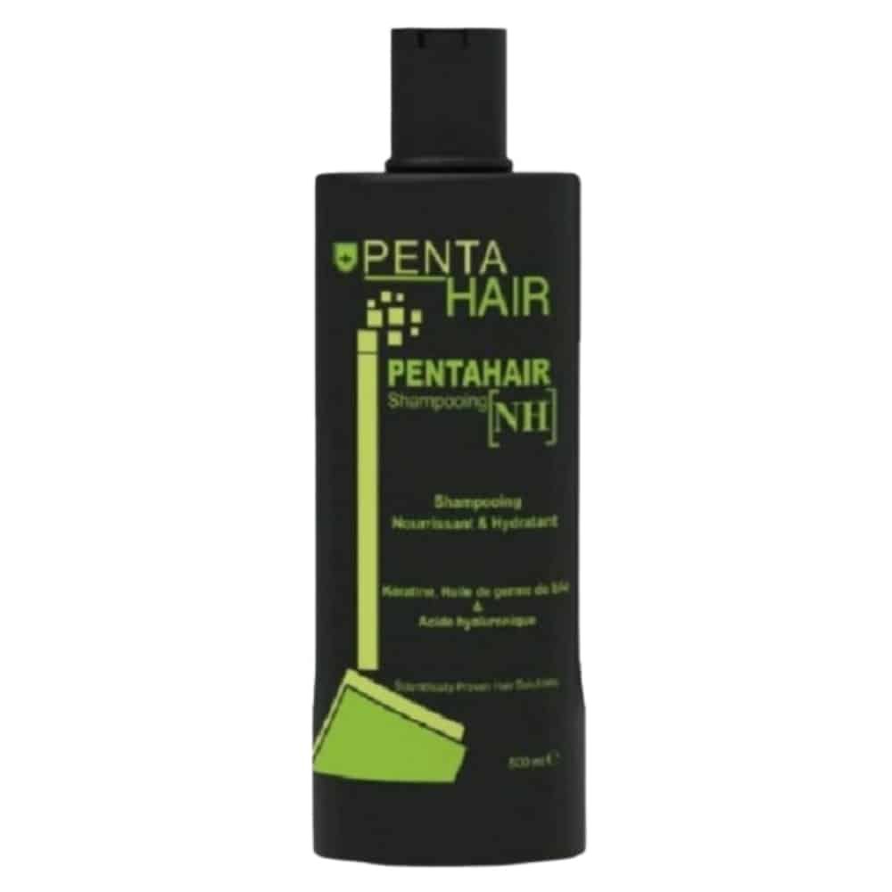 pentaskin – hair nh shampoing nourrissant et hydratant (keratine, huile de germes de ble et acide hyaluronique) – 200ml