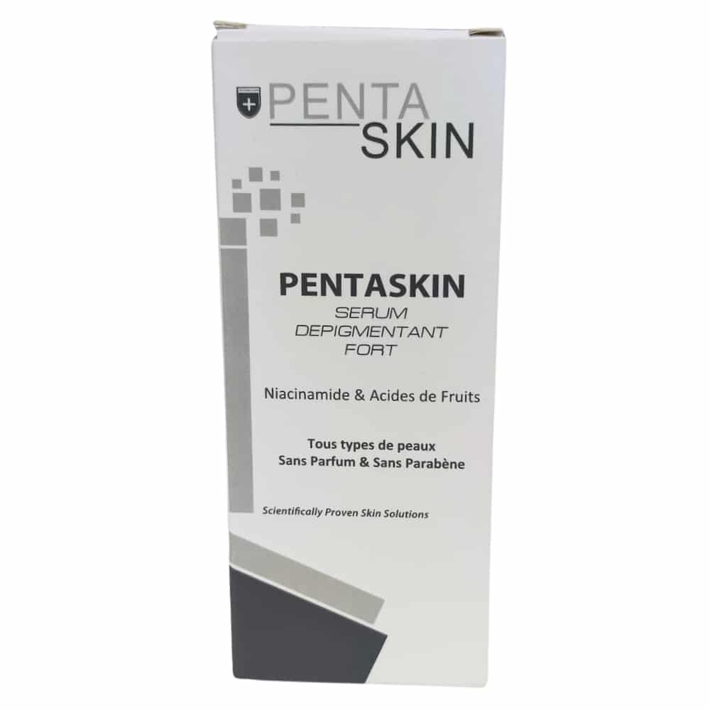 pentaskin – serum depigmentant fort niacinamide et acides de fruits – 30ml