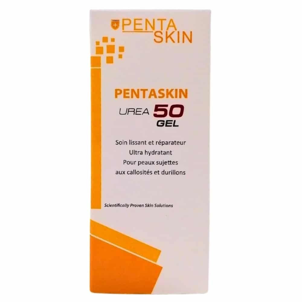pentaskin – urea50 gel soin lissant et reparateur – 40ml