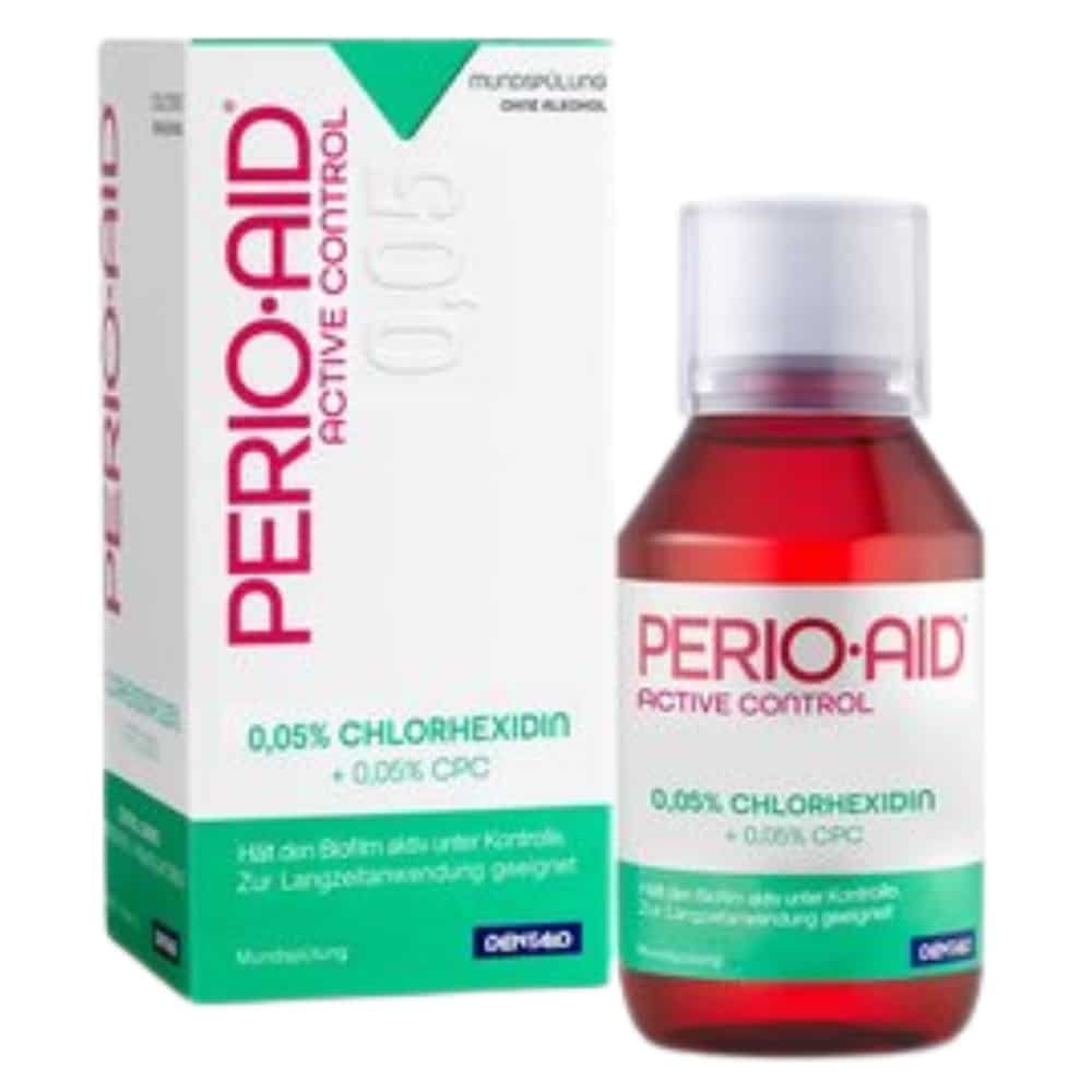 perio aid – active control bain de bouche 0.05% chlorhexidine – 150ml