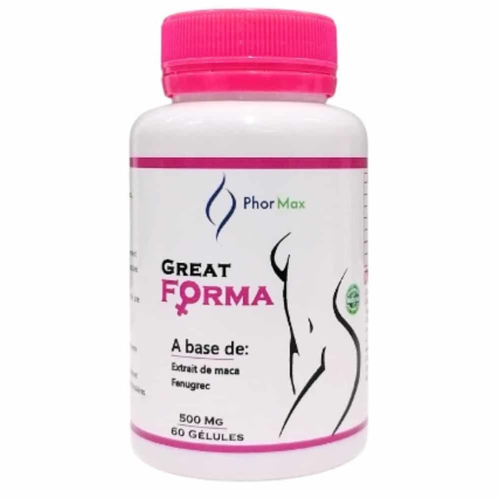 phormax – great forma extrait de maca et fenugrec 500mg – 60 gelules