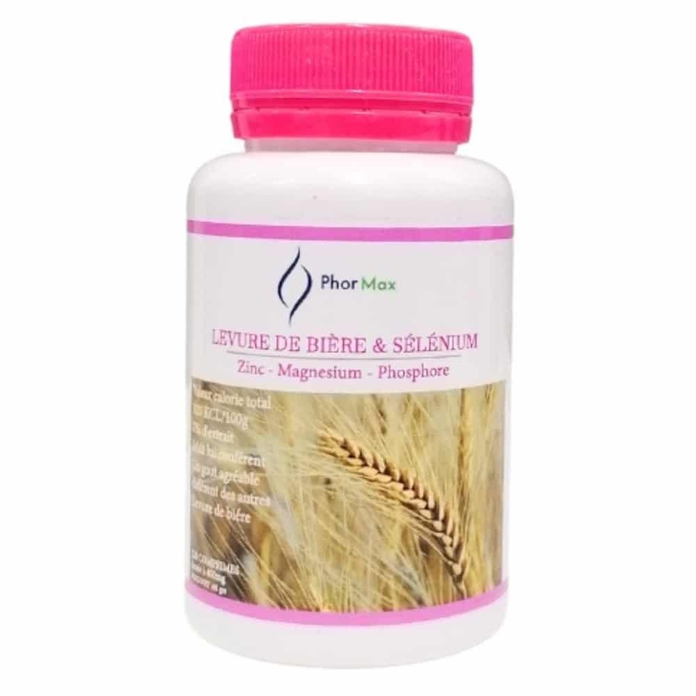 phormax – levure de biere et selenium zinc, magnesium et phosphore – 120 comprimes