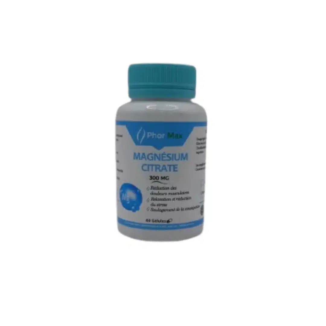 phormax – magnesium citrate – 60 gelules