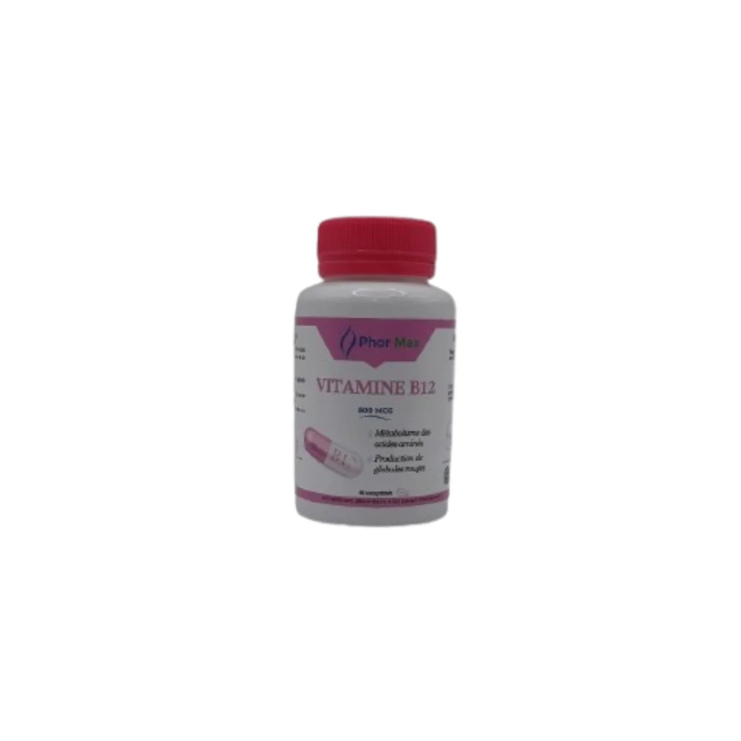 phormax – vitamine b12 – 60 comprimes