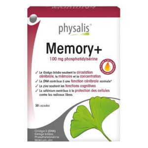 physalis – memory+ 100mg phosphatidylserine – 30 capsules