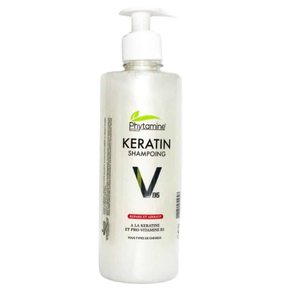 phytamine – vb5 shampoing reparateur a la keratine – 420ml