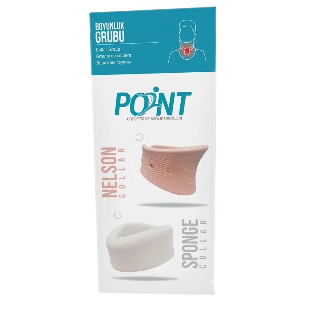 point – collier cervical taille m noir reference 101