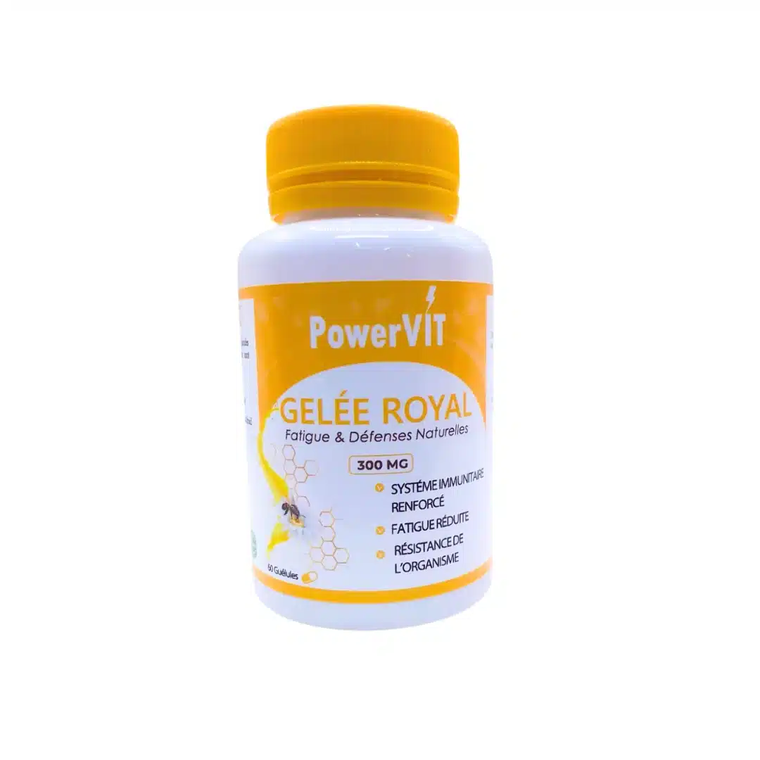 powervit – gelee royal 300mg – 60 gelules