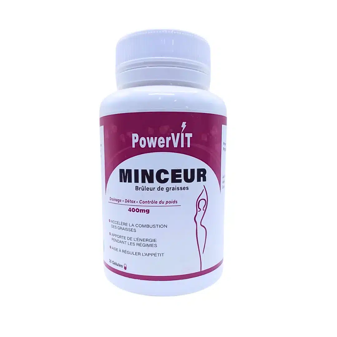 powervit – minceur 400mg – 30 gelules