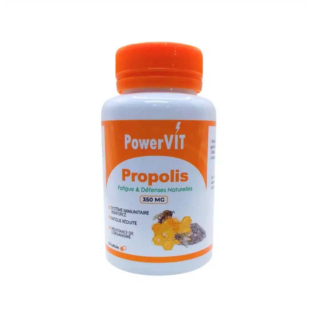 powervit – propolis 350mg – 60 gelules