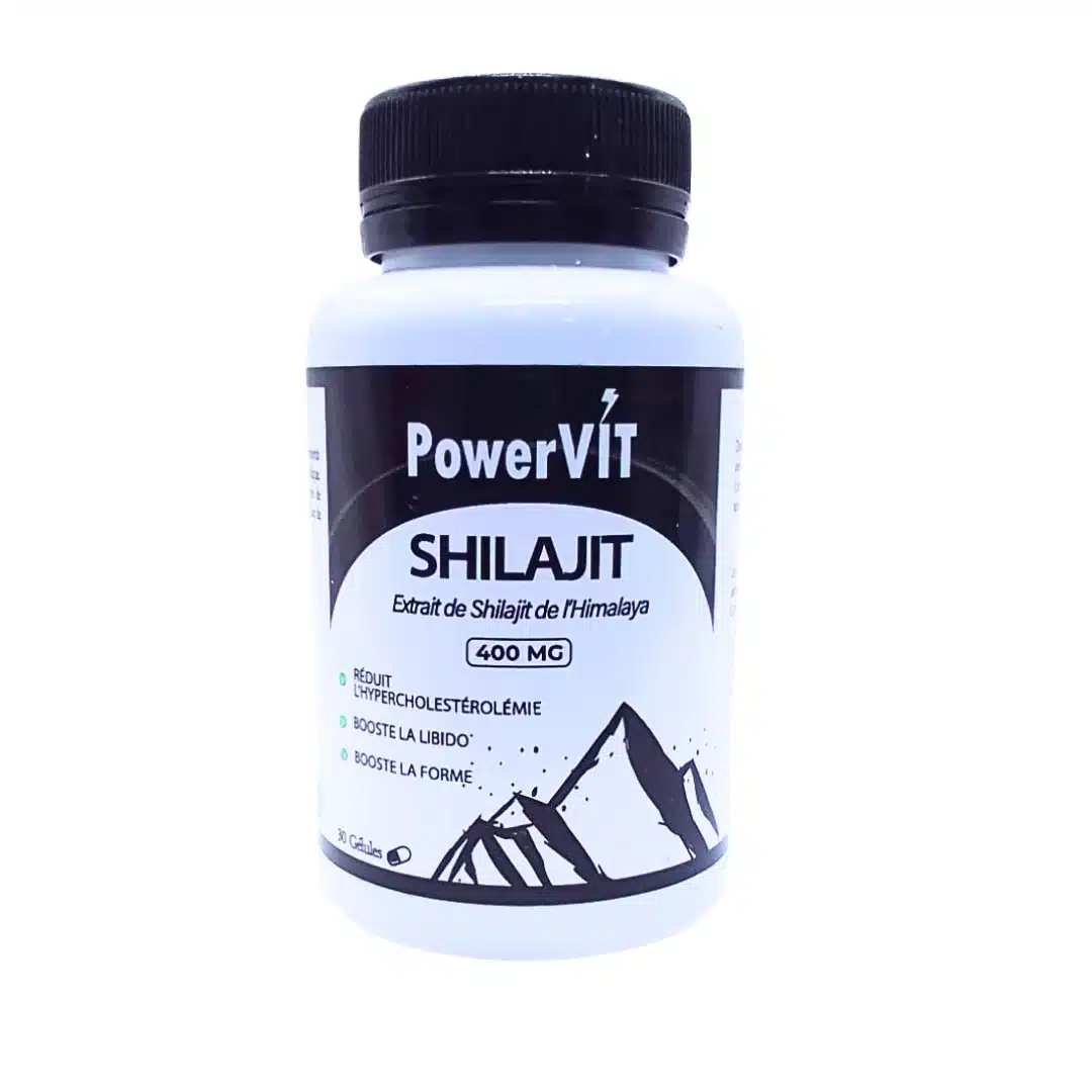 powervit – shilajit 400mg – 30 gelules