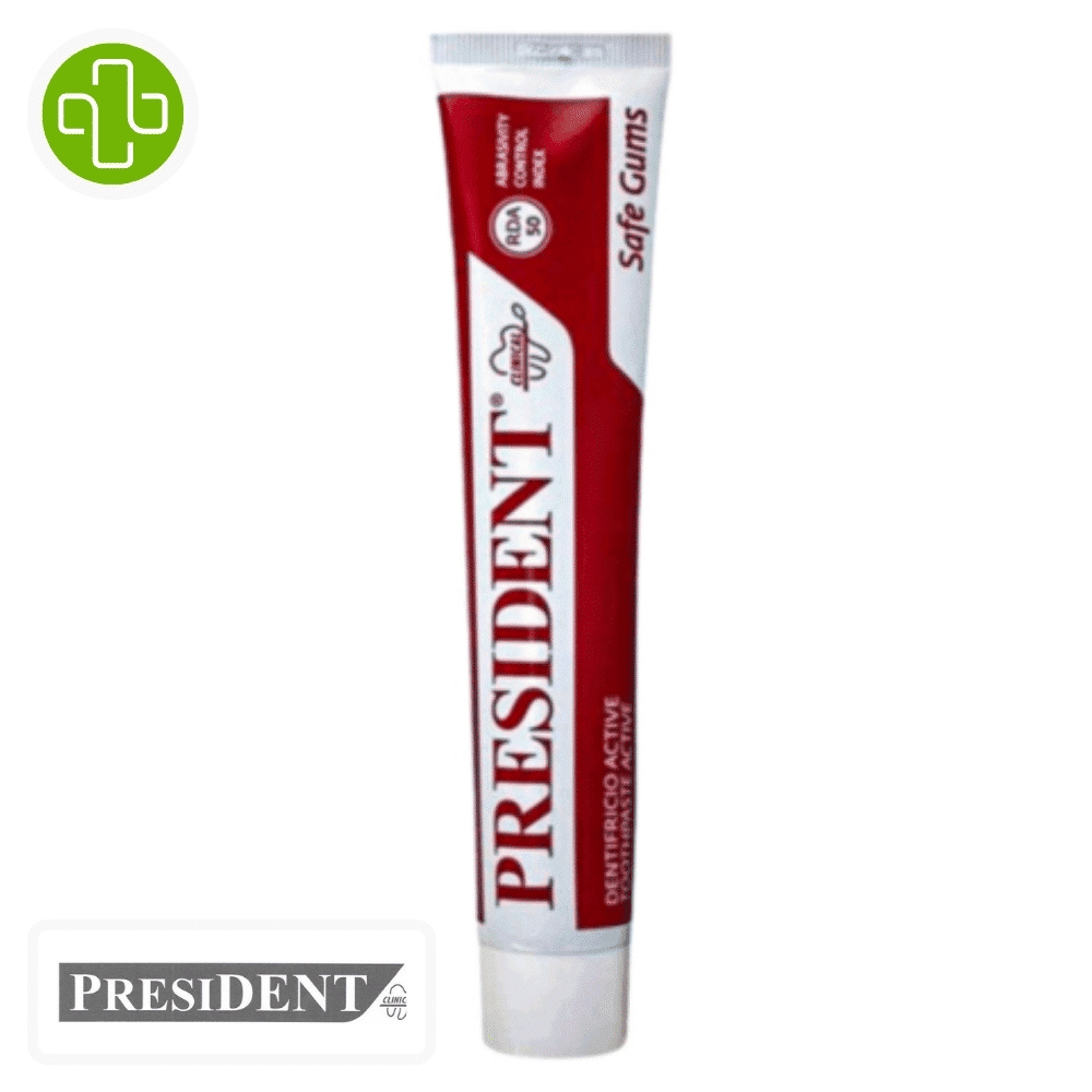 president – active dentifrice protection gencives – 75ml
