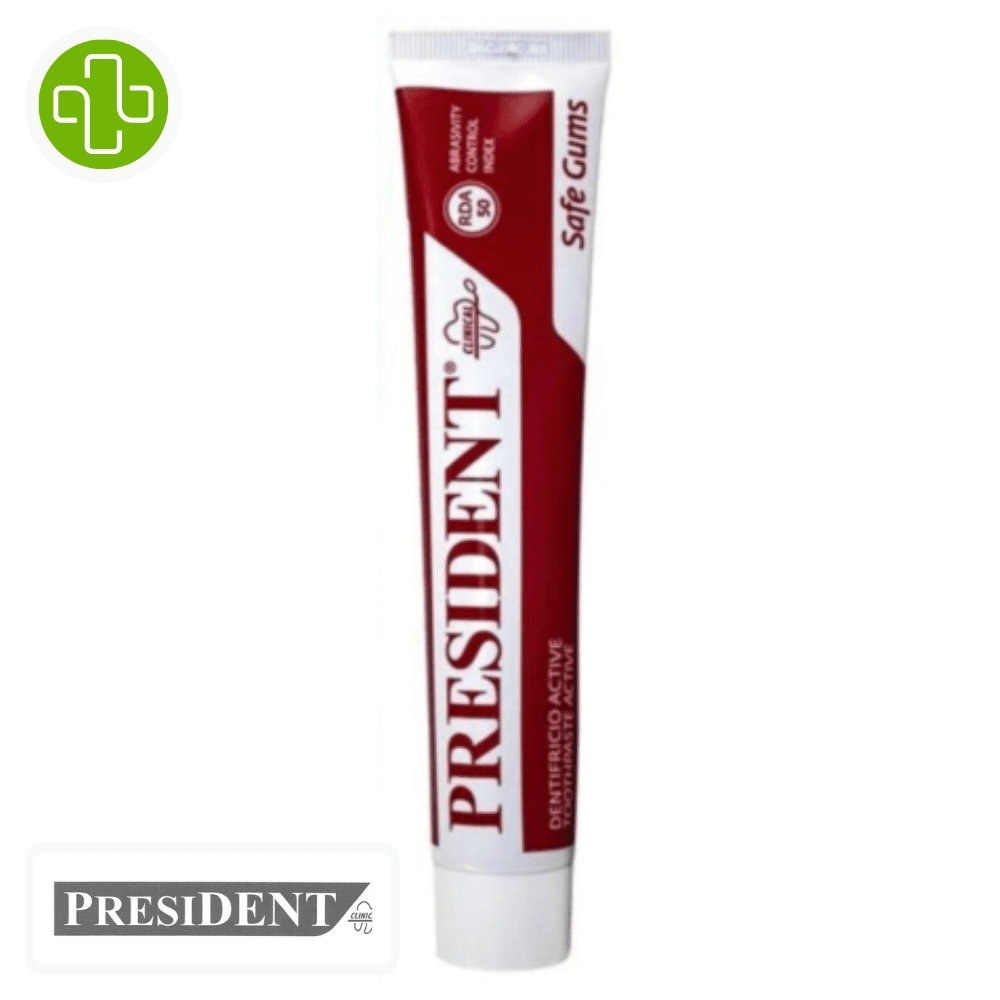 president – active plus dentifrice protection gencives intense – 30ml
