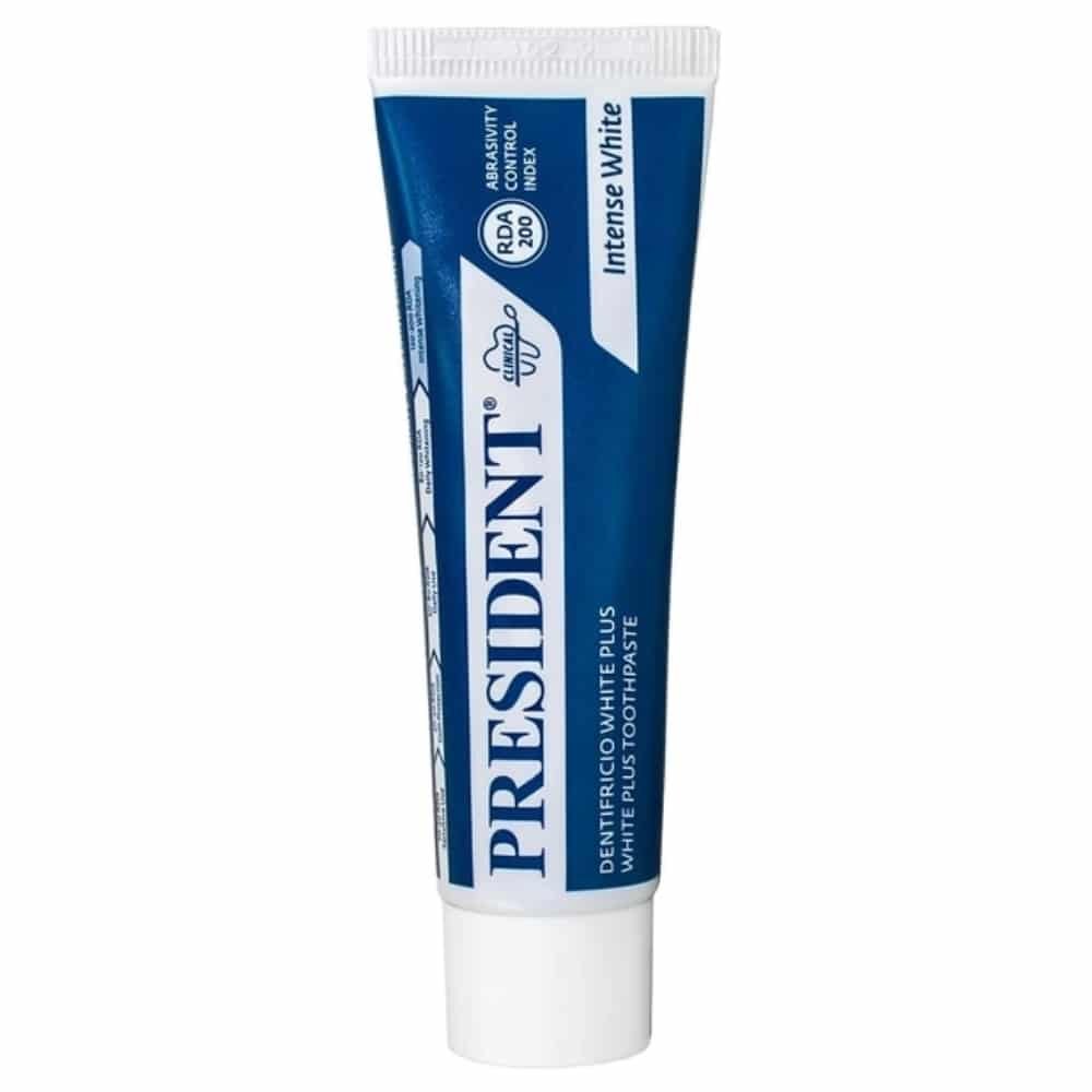 president – dentifrice intense white blancheur – 30ml