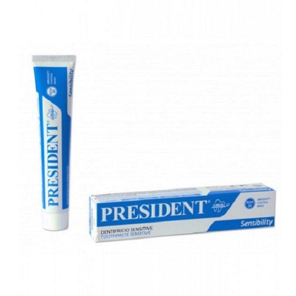 president – sensitive dentifrice – 75ml