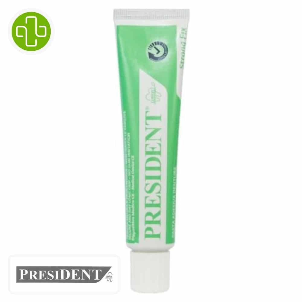 president – strong fix creme adhesive dentaire – 40g