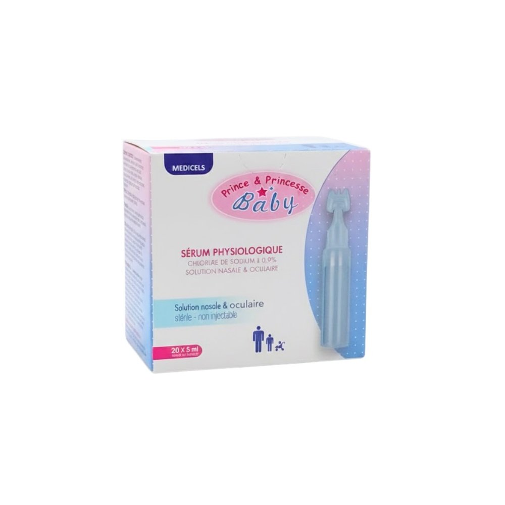 prince et princesse – serum physiologique – 20*5ml