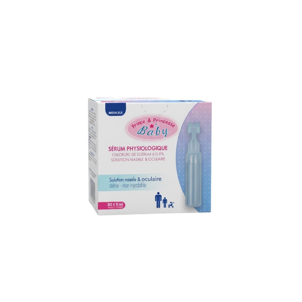 prince et princesse – serum physiologique – 30*5ml