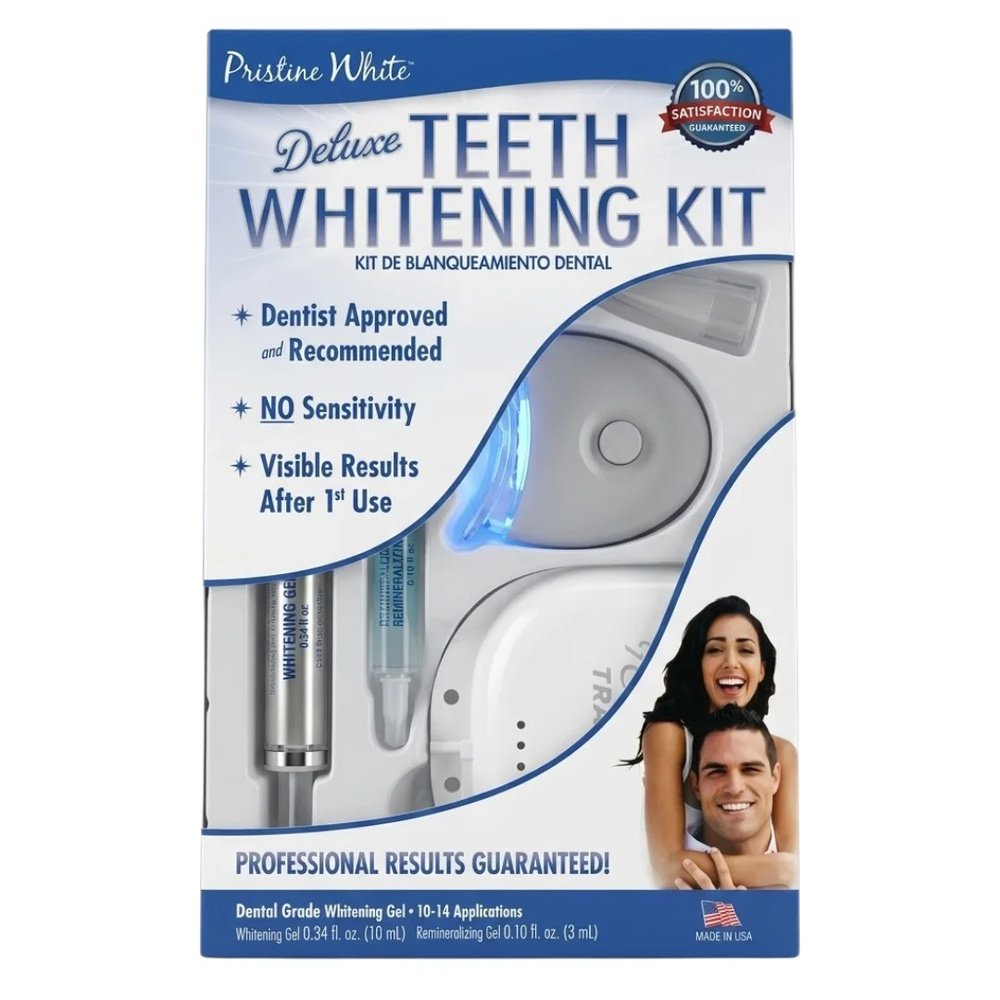 pristine white – deluxe kit de blanchiment smart