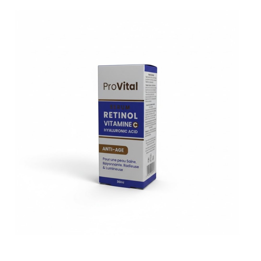pro vital – serum retinol vitamine c – 30ml