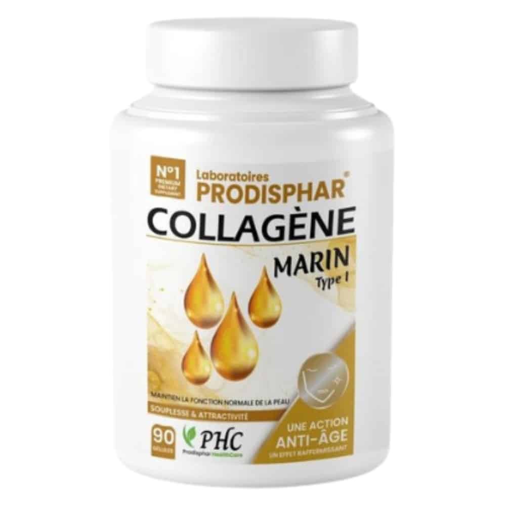 prodisphar – action anti age collagene marin type 1 – 90 gelules