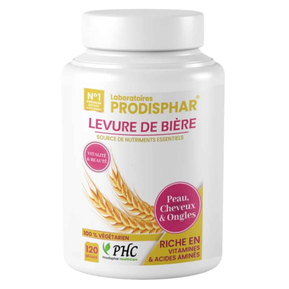 prodisphar – levure de biere – 120 gelules