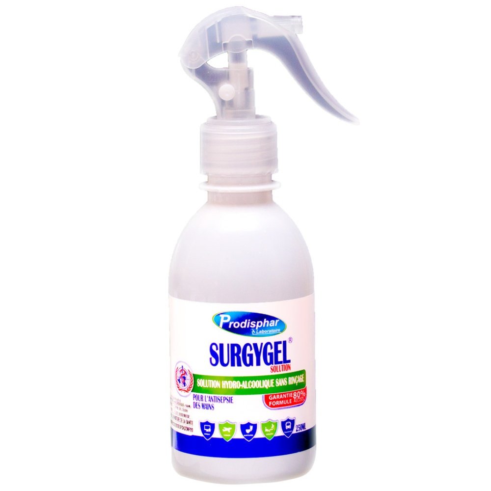 prodisphar – surgygel solution hydroalcoolique spray – 100ml