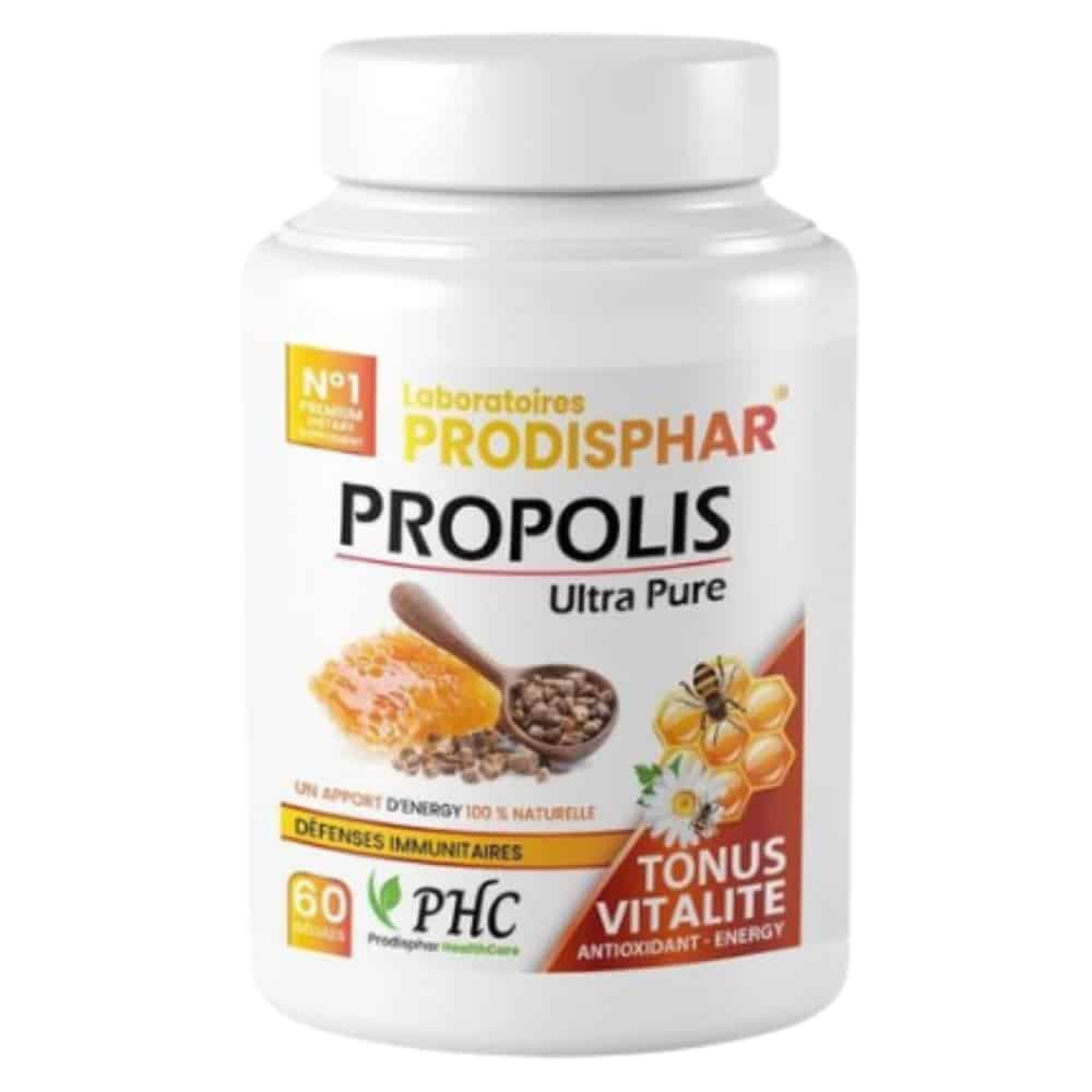 prodisphar – tonus et vitalite propolis ultra pure – 60 gelules