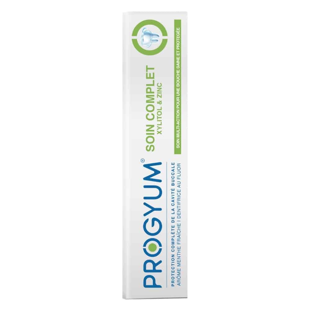 progyum – dentifrice soin complet xylitol et zinc – 75ml