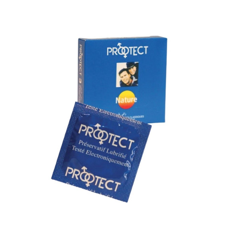 prootect – preservatifs nature – 3pcs