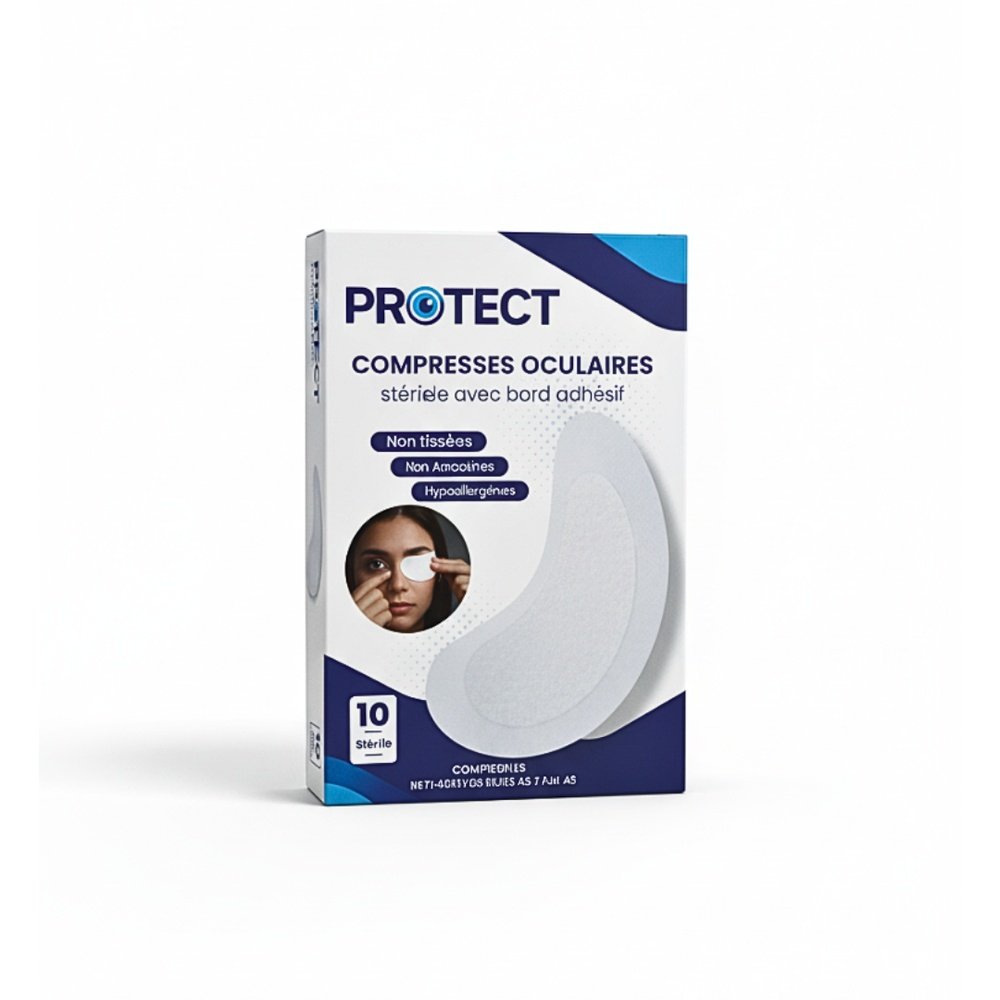 protect – compresses oculaires – 10pcs