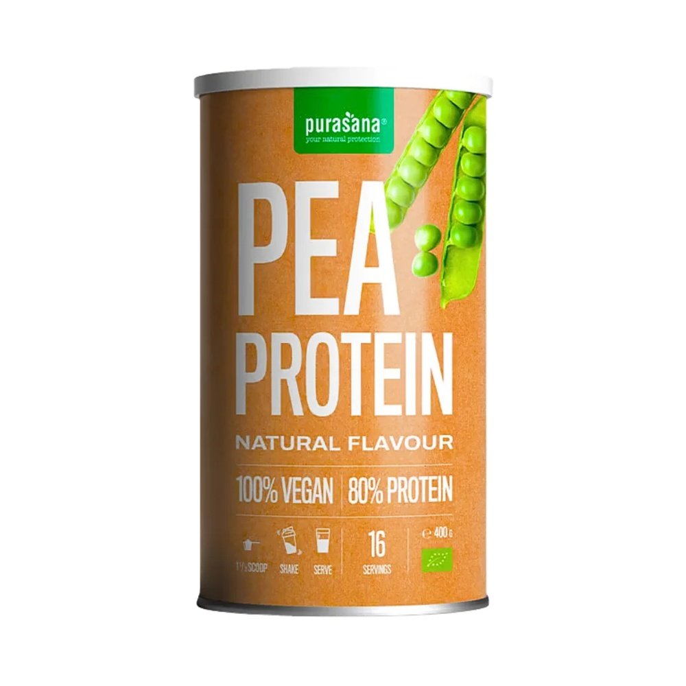 purasana – protein 80% pois naturel – 400g