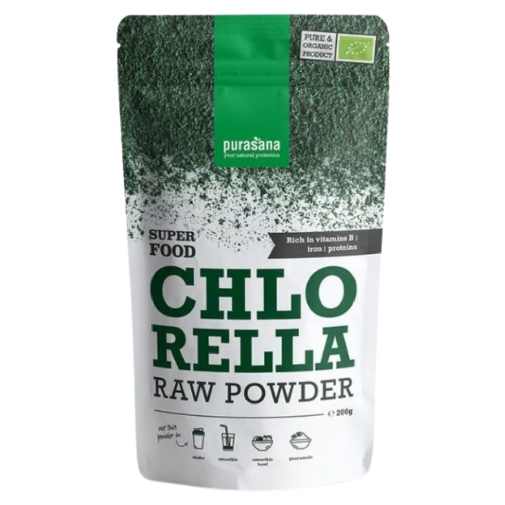 purasana – super food chlorella poudre bio – 200g